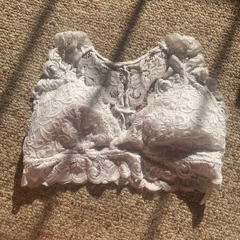 White Lace Bralette